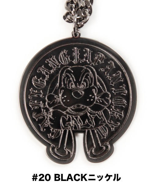 n*●様 GALFY／ガルフィー・黒光りブリンブリンネックレス（ブラック） GALFY (ガルフィー) 黒光りブリンブリンネックレス / ロック