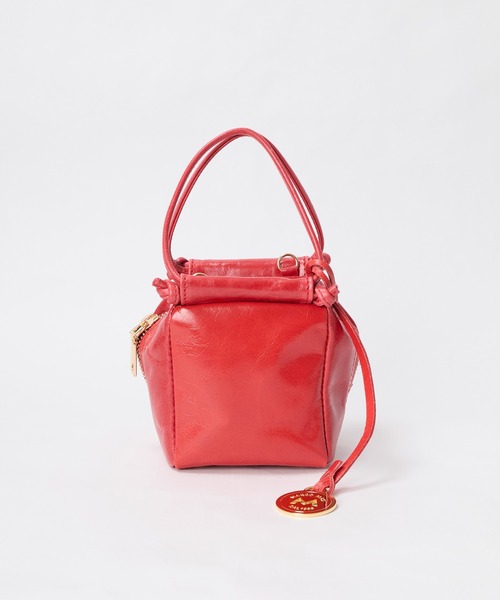 marco masi（マルコマージ）の「【MARCO MASI】キューブミニバッグ-LEATHER MINI SHOULDER BAG（ショルダーバッグ・レディース・レッド/アイボリー/シルバー・FREE）」の20枚目の写真