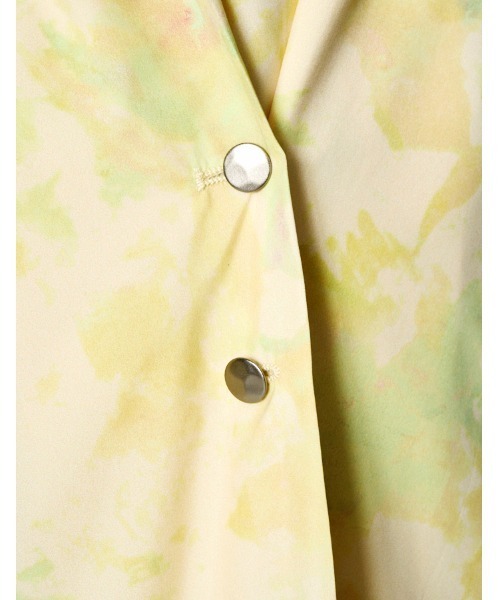 RUMCHE(ラムシェ)の「Crystal Flower Paint Dress / クリスタルフラワーペイントドレス(ワンピース・レディース・ネイビー/イエロー・SMALL/MEDIUM)」の17枚目の写真