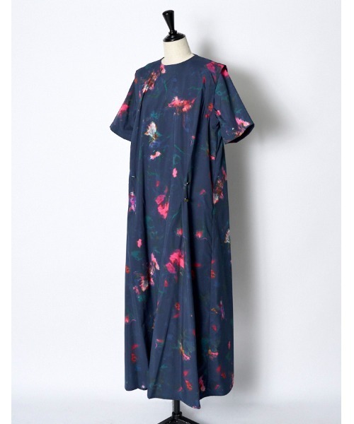 新品☆クリスタルシルフ 花柄ワンピース ドレス セール】Crystal Flower Paint Dress / クリスタルフラワー