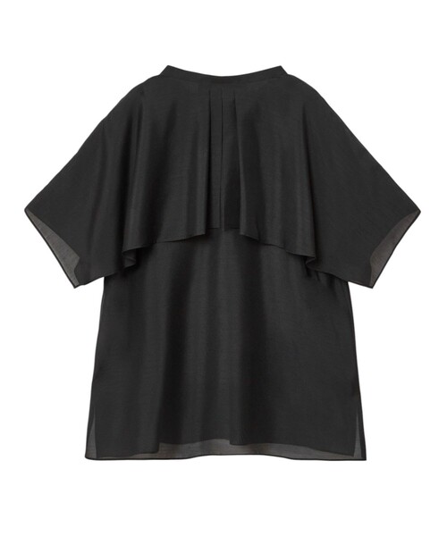 セール】スパンローンケープラッフルブラウス（シャツ/ブラウス