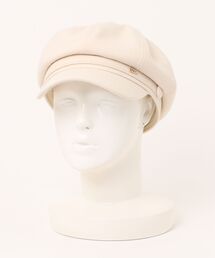 DIAVEL（ディアベル）の「《立体シルエット×上品ベーシック》レディース 梨地 キャスケット帽 春夏秋冬（キャスケット）」