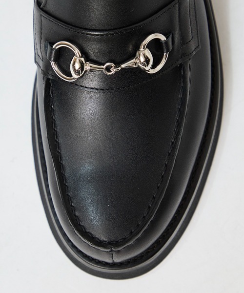 foot the coacher（フットザコーチャー）の「FT BIT LOAFER HARDNESS 60 SOLE（ローファー・メンズ・ブラック・26/27）」の5枚目の写真