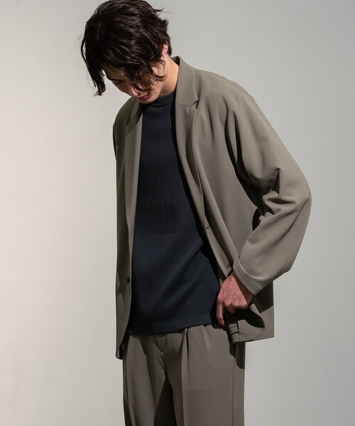 CITY TOKYO（シティトウキョウ）の「Ractive テーラードジャケット（テーラードジャケット・メンズ・ブラック/ベージュ・3/2/1）」の20枚目の写真