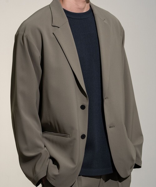 CITY TOKYO（シティトウキョウ）の「Ractive テーラードジャケット（テーラードジャケット・メンズ・ブラック/ベージュ・3/2/1）」の10枚目の写真