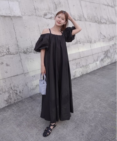 model：H158 着用サイズ：FREE