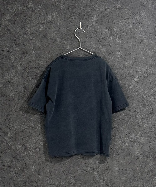 SHISKY(シスキー)の「SHISKY / シスキー ピグメント加工 バイカーデザインフロントプリント オーバーサイズTシャツ 半袖 キッズ(Tシャツ/カットソー・キッズ・グレー系/ブラック系2/ブラック系4/グレー系2/グレー系3/グレー系4/ブラック系3/ブラック系・110/120/130/140/150/160)」の15枚目の写真