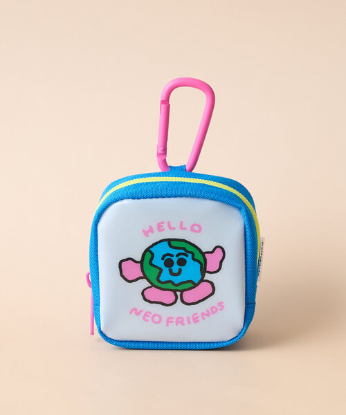 BIRTHDAY BAR（バースデイバー）の「【maitoparta　マイトパルタ】カラビナ付きミニポーチ（ポーチ・レディース・ピンク/ブルー/レッド・0）」の5枚目の写真