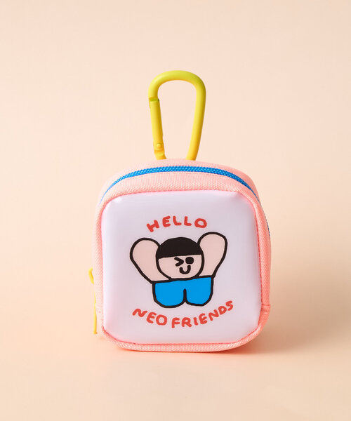 BIRTHDAY BAR（バースデイバー）の「【maitoparta　マイトパルタ】カラビナ付きミニポーチ（ポーチ・レディース・ピンク/ブルー/レッド・0）」の7枚目の写真