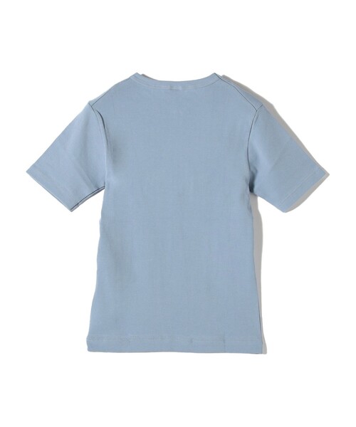 gicipi（ジチピ）の「gicipi:クルーネック TEE（CRISTALLO）（Tシャツ/カットソー・レディース・グレー/ブラック/ライトブルー/ホワイト・ONE SIZE）」の8枚目の写真