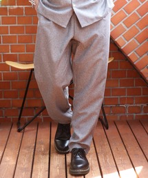 ポリトロ テーパードパンツ