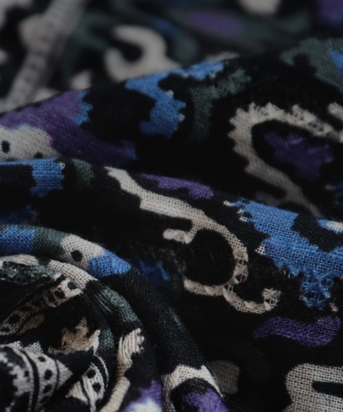 antiqua（アンティカ）の「ドビープリントワンピース（ワンピース・レディース・ブルー系その他/ブラックミックス・ONESIZE）」の21枚目の写真