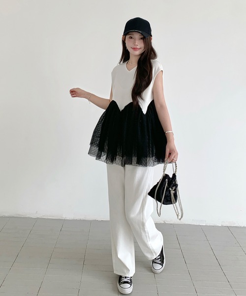 ◆◆VIP◆◆ MONCLER New peplum ペプラム フレア Tシャツ ◇◇VIP◇◇ MONCLER New peplum ペプラム フレア Tシャツ
