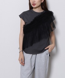 【未使用♥定価1.9万】ヴェロフォンナ　ビッグカラーレイヤードプルオーバー Re.Verofonna｜ヴェロフォンナの通販 - ZOZOTOWN