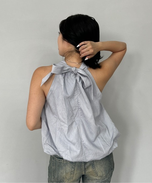 Fano Studios(ファノ ストゥディオズ)の「ホルターネック バルーンシルエットトップス FX25S071【Fano Studios】(Tシャツ/カットソー・レディース・ラベンダー・L/M/S)」の22枚目の写真