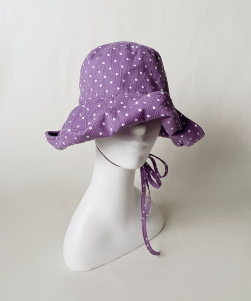 ORIENT MILLINERY(オリエント ミリナリー)の「MIZRI【ミズリ】(ハット・レディース・ネイビー/ブラック/パープル・FREE)」の14枚目の写真