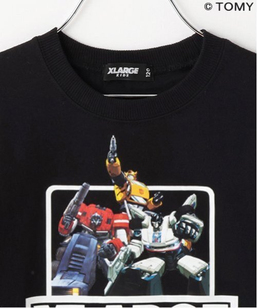 XLARGE KIDS（エクストララージキッズ）の「【トランスフォーマー】オートボットOGゴリラ半袖Tシャツ（Tシャツ/カットソー・キッズ・ブラック/ホワイト・90cm/100cm/130cm/140cm/110cm/120cm）」の4枚目の写真