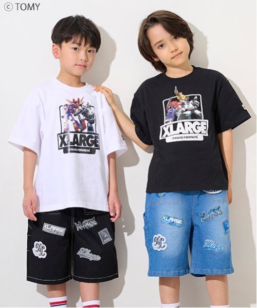 掘り出し物XLARGE KIDS お買い得半袖Tシャツ＆ハーフパンツ120cm セール】【トランスフォーマー】オートボットOGゴリラ半袖T