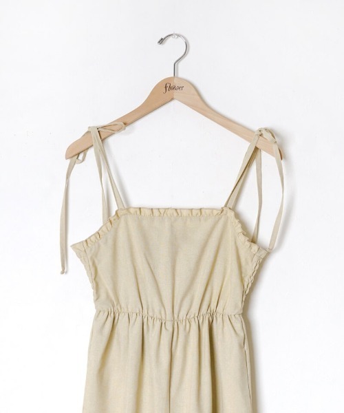 flower(フラワー)の「サマリーフリルロンパース(サロペット/オーバーオール・レディース・イエロー/ブラック・FREE)」の17枚目の写真