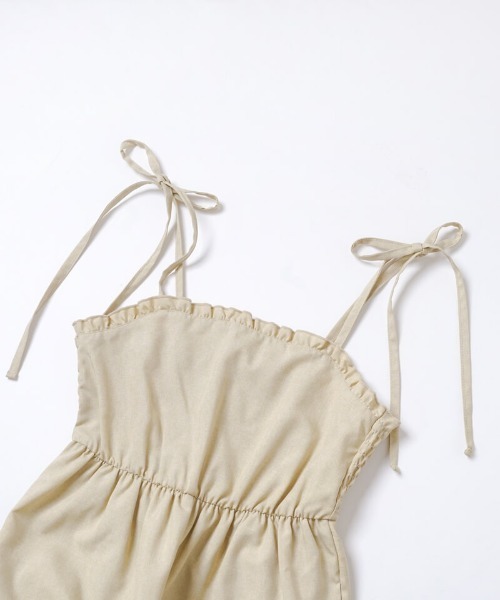 flower(フラワー)の「サマリーフリルロンパース(サロペット/オーバーオール・レディース・イエロー/ブラック・FREE)」の16枚目の写真