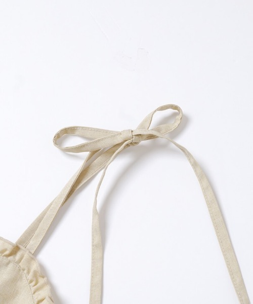 flower(フラワー)の「サマリーフリルロンパース(サロペット/オーバーオール・レディース・イエロー/ブラック・FREE)」の15枚目の写真