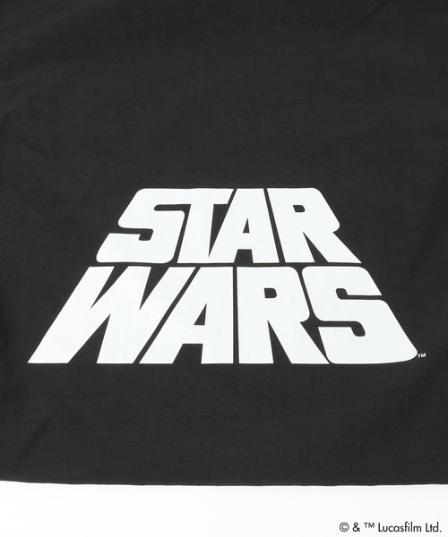 LOWRYS FARM（ローリーズファーム）の「ＳＴＡＲ　ＷＡＲＳ／ナップサック　451875（バックパック/リュック・キッズ・アイボリー/ブラック・FREE）」の13枚目の写真