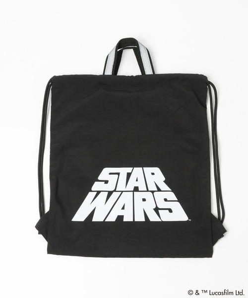 LOWRYS FARM（ローリーズファーム）の「ＳＴＡＲ　ＷＡＲＳ／ナップサック　451875（バックパック/リュック・キッズ・アイボリー/ブラック・FREE）」の17枚目の写真