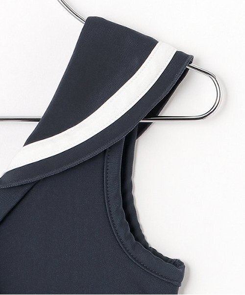 petit main(プティマイン)の「【SWIM】boysセーラー衿水着(水着・キッズ・ネイビー/アイボリー・80cm/70cm)」の5枚目の写真