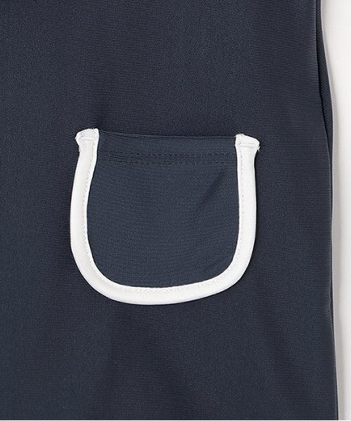 petit main(プティマイン)の「【SWIM】boysセーラー衿水着(水着・キッズ・ネイビー/アイボリー・80cm/70cm)」の6枚目の写真