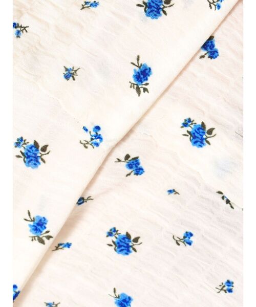 dazzlin(ダズリン)の「シュリンクフラワーフリルシャツ(シャツ/ブラウス・レディース・ブラック/ブラウン/ピンク/インディゴブルー/アイボリー・FREE)」の18枚目の写真