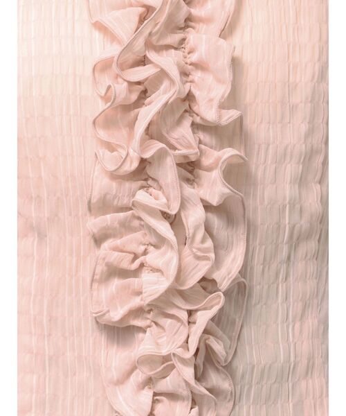 dazzlin(ダズリン)の「シュリンクフラワーフリルシャツ(シャツ/ブラウス・レディース・ブラック/ブラウン/ピンク/インディゴブルー/アイボリー・FREE)」の21枚目の写真