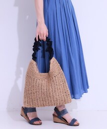 SHOO・LA・RUE | ペーパーフリルトートバッグ(トートバッグ)