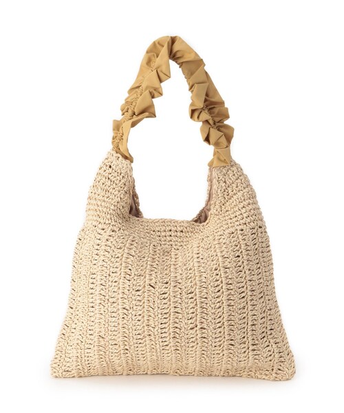 SHOO・LA・RUE(シューラルー)の「ペーパーフリルトートバッグ(トートバッグ・レディース・ブラック/イエロー/ネイビー・00)」の16枚目の写真