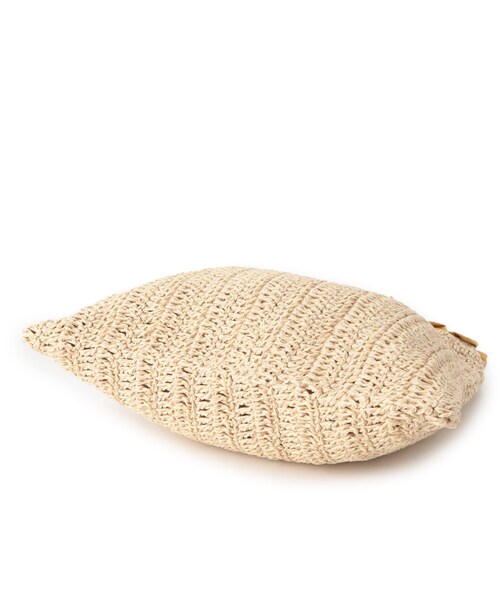 SHOO・LA・RUE(シューラルー)の「ペーパーフリルトートバッグ(トートバッグ・レディース・ブラック/イエロー/ネイビー・00)」の7枚目の写真