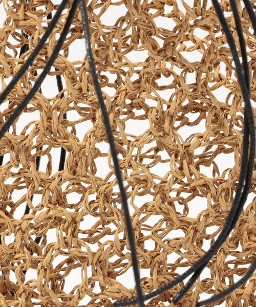 TOMORROWLAND （トゥモローランド）の「MANY RHIZOME RYE NET ショルダーバッグ（かごバッグ・レディース・ダークブラウン・FREE）」の5枚目の写真