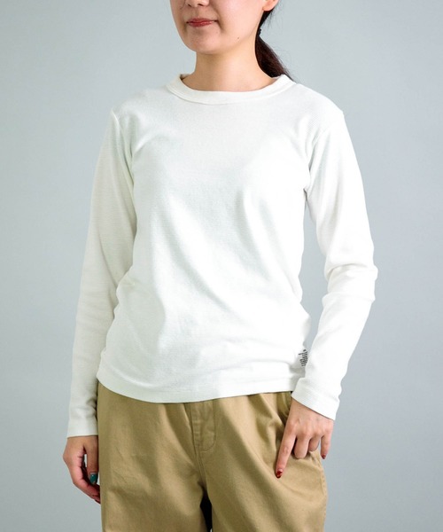 OMNIGOD womens / オムニゴッド] KLフライス ロングスリーブTシャツ