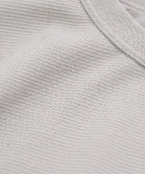 OMNIGOD（オムニゴッド）の「[OMNIGOD womens / オムニゴッド] KLフライス ロングスリーブＴシャツ（Tシャツ/カットソー・レディース・ブラック/グリーン/ホワイト/ライトグレー・3/2）」の12枚目の写真