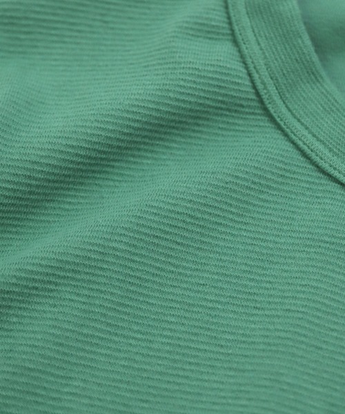 OMNIGOD（オムニゴッド）の「[OMNIGOD womens / オムニゴッド] KLフライス ロングスリーブＴシャツ（Tシャツ/カットソー・レディース・ブラック/グリーン/ホワイト/ライトグレー・3/2）」の8枚目の写真