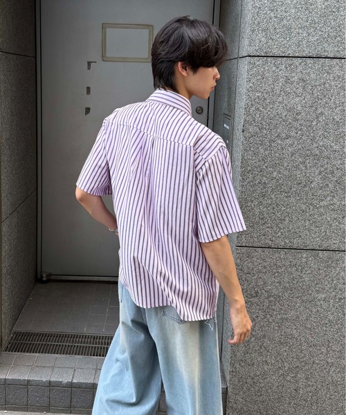 sedacle（セダクル）の「ラインストーンチェックシャツ（シャツ/ブラウス・レディース・ダークパープル/ネイビー/レッド/ライトブルー/サックスブルー/ピンク・SMALL/MEDIUM/LARGE）」の17枚目の写真