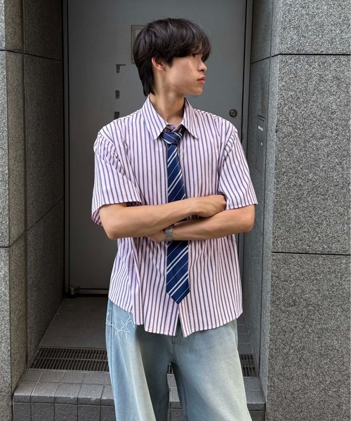 sedacle（セダクル）の「ラインストーンチェックシャツ（シャツ/ブラウス・レディース・ダークパープル/ネイビー/レッド/ライトブルー/サックスブルー/ピンク・SMALL/MEDIUM/LARGE）」の15枚目の写真