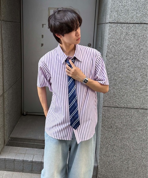 sedacle（セダクル）の「ラインストーンチェックシャツ（シャツ/ブラウス・レディース・ダークパープル/ネイビー/レッド/ライトブルー/サックスブルー/ピンク・SMALL/MEDIUM/LARGE）」の14枚目の写真