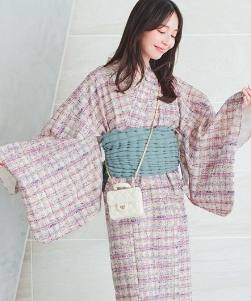 KOBE LETTUCE(コウベレタス)の「ワンピース浴衣セット(浴衣・レディース・B/E/F/A/D・M/TM/M-Long/M1)」の5枚目の写真