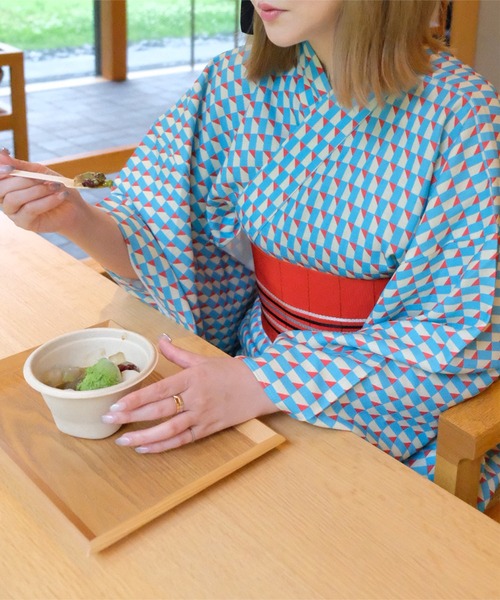 KOBE LETTUCE(コウベレタス)の「ワンピース浴衣セット(浴衣・レディース・B/E/F/A/D・M/TM/M-Long/M1)」の9枚目の写真