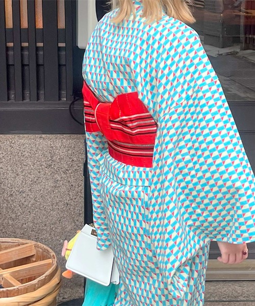 KOBE LETTUCE(コウベレタス)の「ワンピース浴衣セット(浴衣・レディース・B/E/F/A/D・M/TM/M-Long/M1)」の10枚目の写真