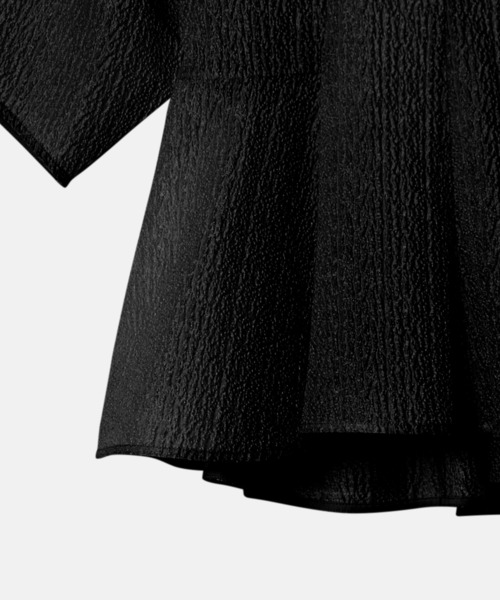 LE CIEL BLEU(ルシェルブルー)の「シアージャカードブラウス / Sheer Jacquard Blouse(シャツ/ブラウス・レディース・オフホワイト/ライトブルー/ブラック・38/36)」の9枚目の写真