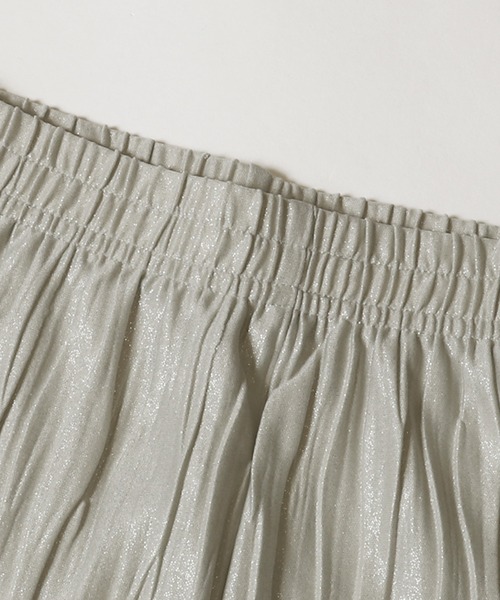coca（coca）（コカ）の「キッズ 親子お揃いシャイニーウェーブプリーツパンツ（その他パンツ・キッズ・ブラウン/チャコール/グレイッシュベージュ/ネイビー・120/150/140/130）」の20枚目の写真