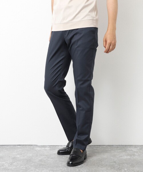NOLLEY’S（ノーリーズ）の「《ビジカジ対応》【COOLMOTION】シャークスキン 接触冷感スリムフィット 25SS（チノパンツ・メンズ・サックスブルー/ネイビー/ベージュ/ライトグレー・S/M/L/XL/XXL）」の20枚目の写真
