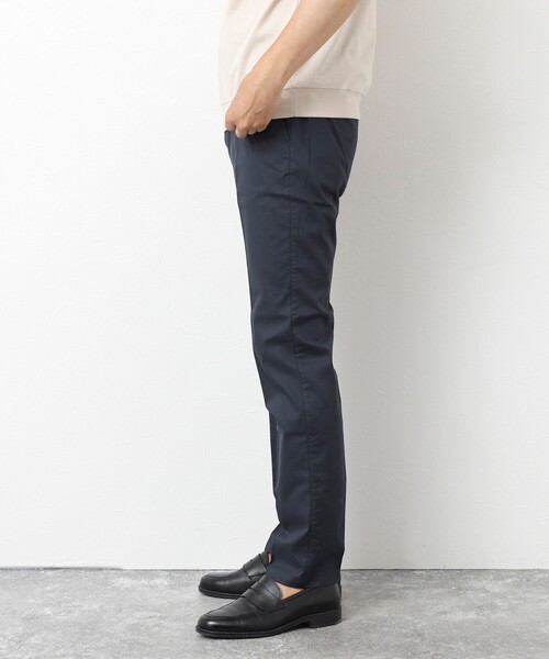 NOLLEY’S（ノーリーズ）の「《ビジカジ対応》【COOLMOTION】シャークスキン 接触冷感スリムフィット 25SS（チノパンツ・メンズ・サックスブルー/ネイビー/ベージュ/ライトグレー・S/M/L/XL/XXL）」の21枚目の写真
