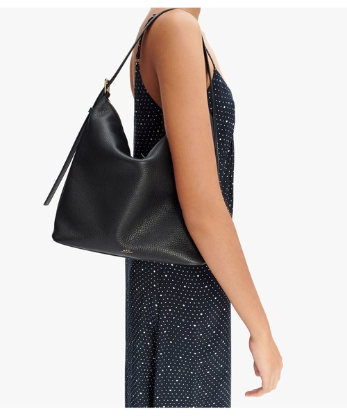 A.P.C.(アーペーセー)の「SAC VERA(ショルダーバッグ・レディース・ブラウン/ブラック・ONESIZE)」の5枚目の写真