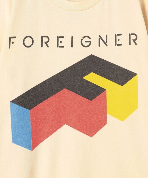 RONEL(ロネル)の「BLUESCENTRIC〈ブルーセントリック〉 FOREINER Tシャツ(Tシャツ/カットソー・レディース・ベージュ・FREE)」の6枚目の写真